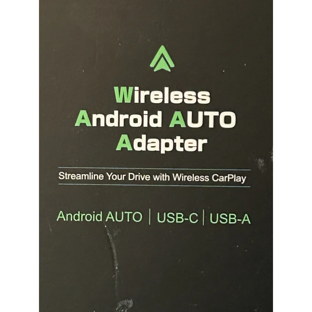 Android Auto Adapter Wireless Plug and Play, Fast Connection, OTA Upgrade